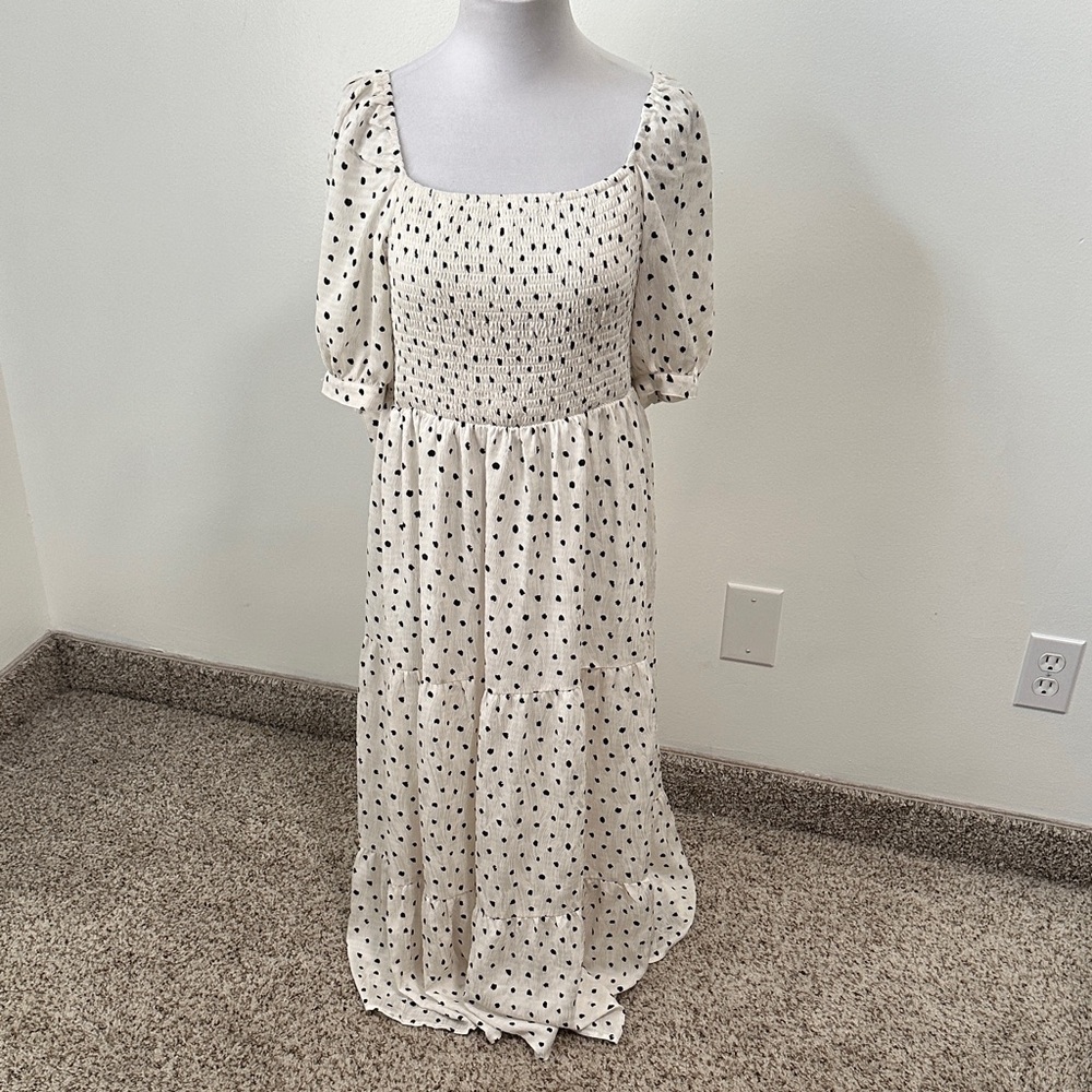 🎀 Mod Ref Tiered Smocked Dress